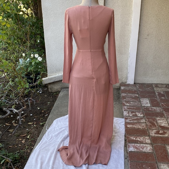 NWT beautiful Honey Punch long sexy, classy dress w/ great slit & neckline - Picture 5 of 14